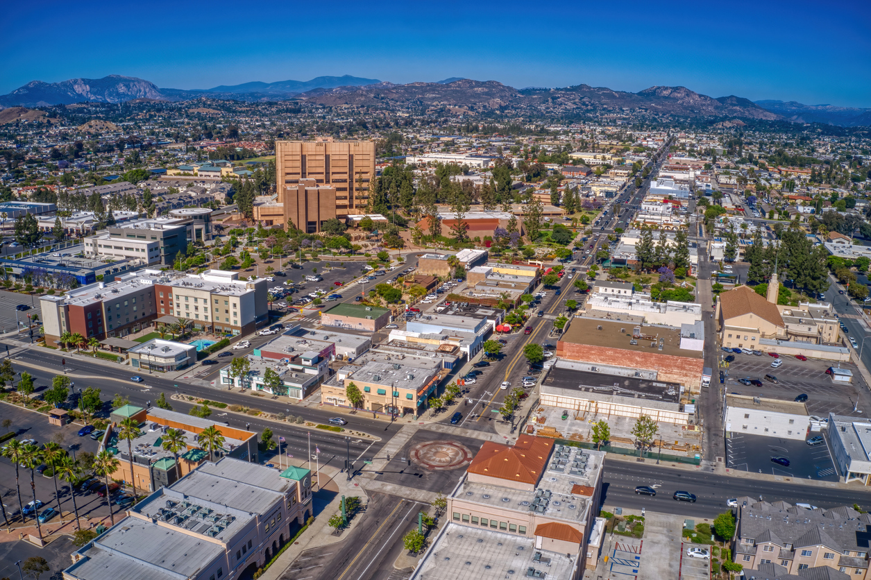 Panoramic Image of La Mesa, CA